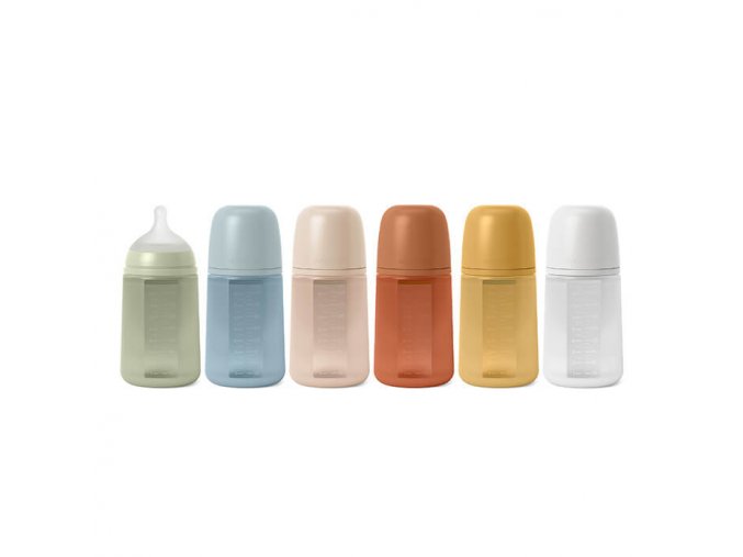 Suavinex Dojčenská fľaša Colour Essence 240ml