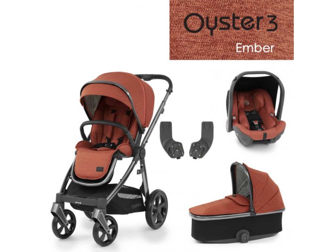 OYSTER 3 Kombinovaný kočík 4v1 2023 - Ember
