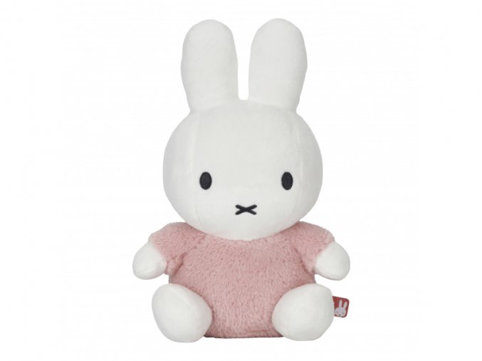 Little Dutch Plyšový zajačik Miffy Fluffy 25cm - Pink