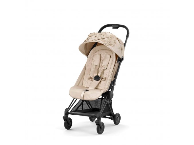 Cybex Kočík COYA Simply Flower - Nude Beige