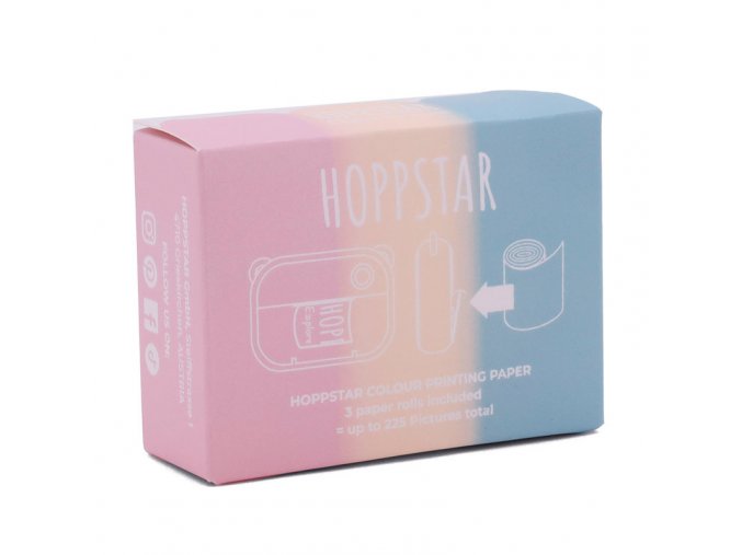 Hoppstar Farebný termopapier pre instantný fotoaparát Artist