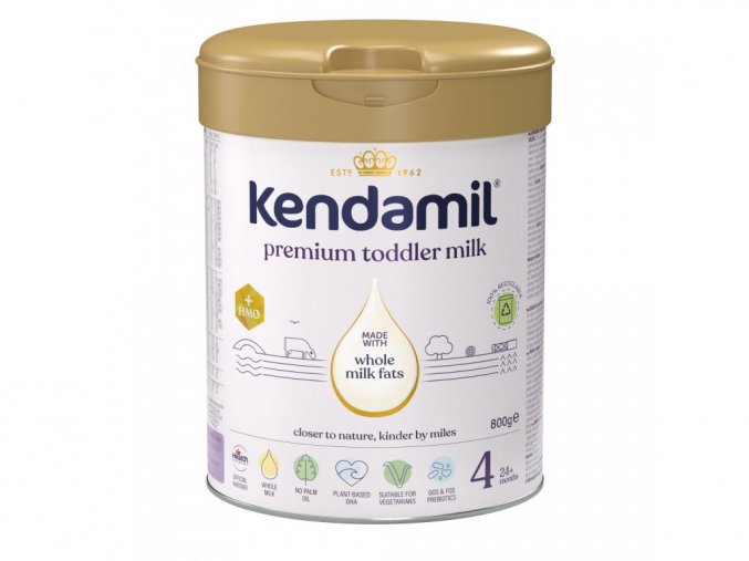 Kendamil Dojčenské mlieko Premium 4 HMO+ 800g