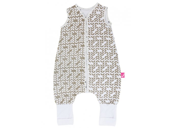 MOTHERHOOD Vak spací mušelínový s nohavicami Beige Classics 12-18m 0,5 tog