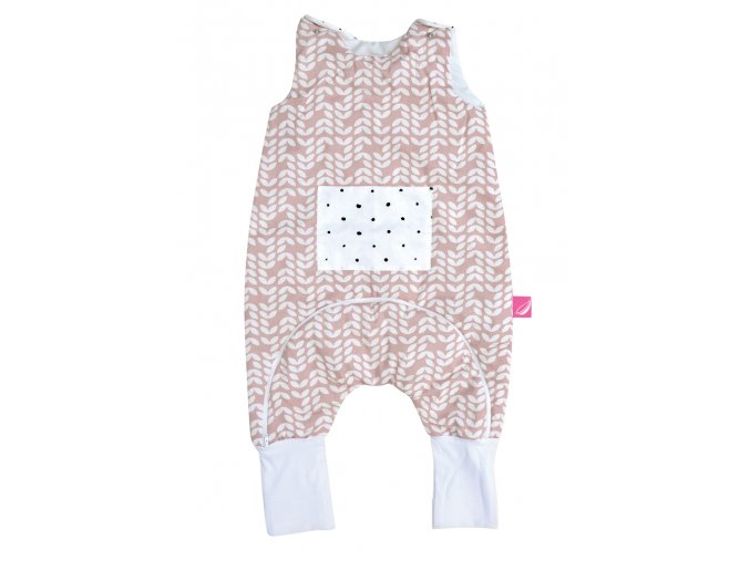 MOTHERHOOD Vak spací s nohavicami a vreckom Pink Classics 1-1,5r 2 tog