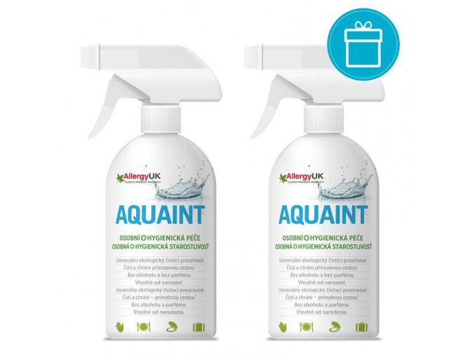 2x AQUAINT 100% ekologická čistiaca voda 500 ml