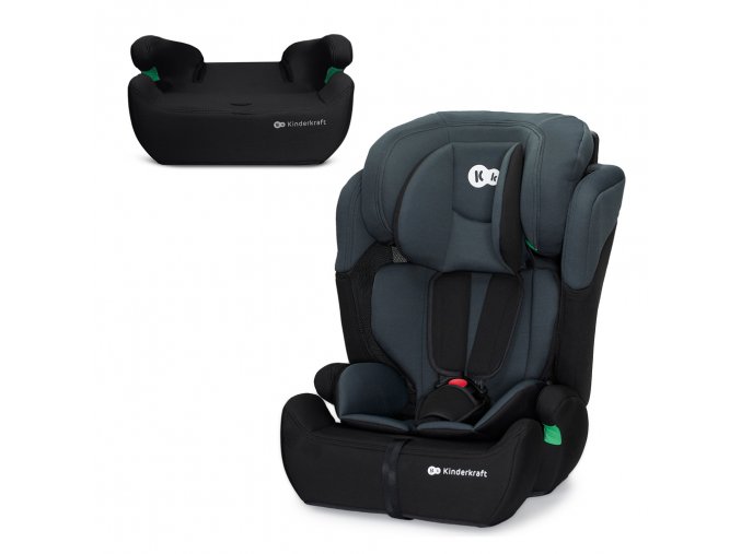 KINDERKRAFT Autosedačka Comfort up i-size black (76-150 cm)