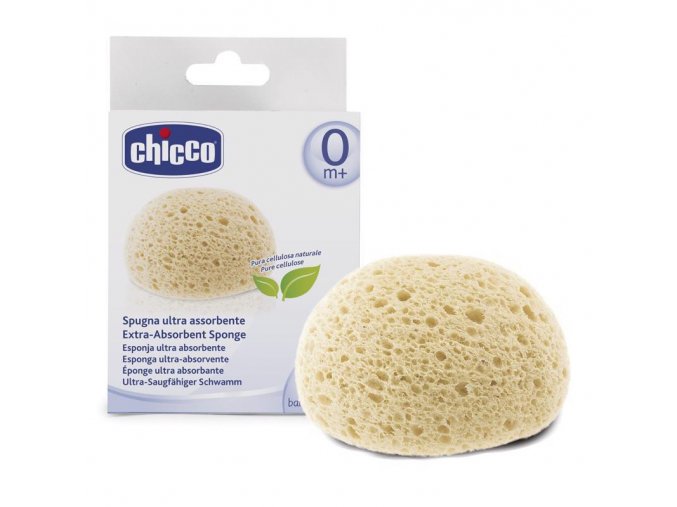 CHICCO Hubka na kúpanie detská, super absorpčná