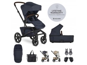 EASYWALKER Kočík kombinovaný Jimmey Indigo Blue XXL RWS