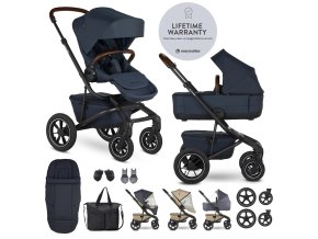 EASYWALKER Kočík kombinovaný Jimmey Indigo Blue XXL AIR + RWS