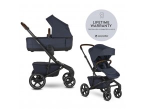 EASYWALKER Kočík kombinovaný Jimmey 2v1 Indigo Blue LITE RWS