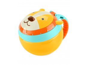 SKIP HOP Zoo Nádoba na sušienky Lev 12m+