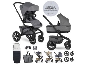 EASYWALKER Kočík kombinovaný Jimmey Iris Grey XXL AIR + RWS
