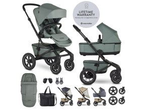 EASYWALKER Kočík kombinovaný Jimmey Thyme Green XXL AIR + RWS