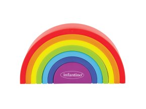 Infantino Skladačka dúha Magic rainbow