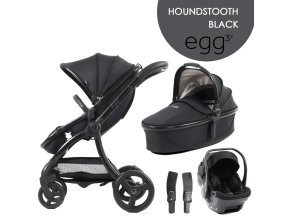 babystyle egg3 set 4 v 1 houndstooth black 2024 special edition