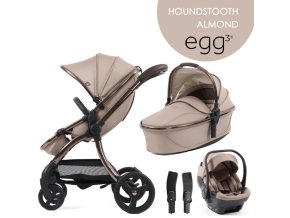 babystyle egg3 set 4 v 1 houndstooth almond 2024 special edition
