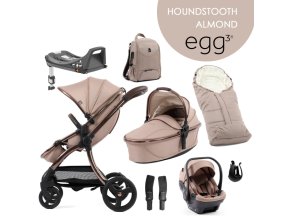 babystyle egg3 set 8 v 1 houndstooth almond 2024 special edition