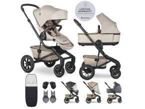 EASYWALKER Kočík kombinovaný Jimmey Explore Pearl Taupe AIR