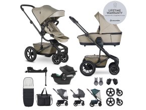 EASYWALKER Kočík kombinovaný Harvey⁵ Premium Pearl Taupe XXL AIR + CYBEX Aton B2 i-Size