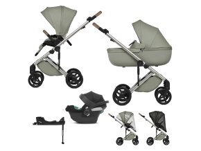 ANEX Kočík kombinovaný Eli Excite + CYBEX Aton B2 i-Size + základňa