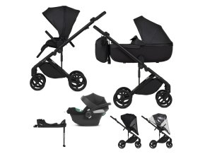 ANEX Kočík kombinovaný Eli Midnight + CYBEX Aton B2 i-Size + základňa