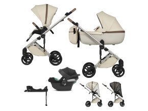 ANEX Kočík kombinovaný Eli Muse + CYBEX Aton B2 i-Size + základňa