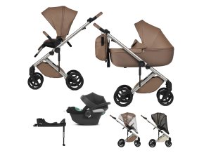 ANEX Kočík kombinovaný Eli Secret + CYBEX Aton B2 i-Size + základňa