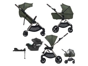 ANEX Kočík kombinovaný IQ Richi premium + CYBEX Aton B2 i-Size + základňa