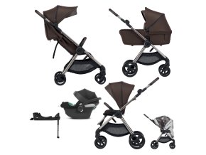 ANEX Kočík kombinovaný IQ Teddy premium + CYBEX Aton B2 i-Size + základňa