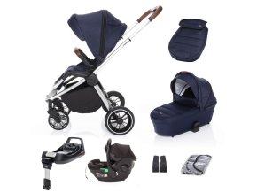 ZOPA Kompletný XXL Set kočíka Move - Sky Blue / silver