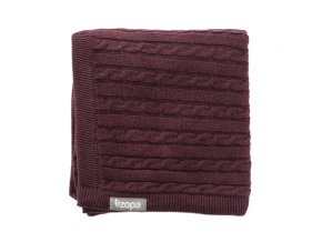 Zopa Detská zimná deka - Dark Bordeaux