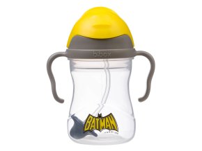 B.BOX Hrnček so slamkou 240ml Batman