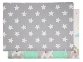 Lalalu podložka na hranie Premium 190x130cm - White Star