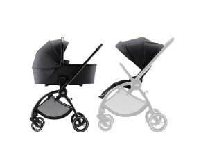 Britax Römer Kombinovaný kočík 2v1 RIO Style - Carbon Black