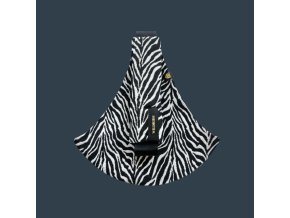 Wildride Detské nosítko Premium - Black Zebra