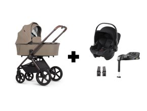 Venicci Kombinovaný kočík 2v1 Tinum UPline 2 SE + adaptery + BRITAX RÖMER Autosedačka Baby-Safe Core + Baby-Safe Core Base