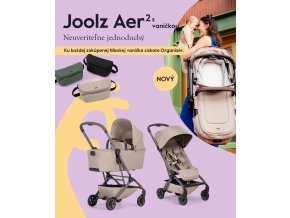 Joolz Joolz Aer2Cot Retail Banners Cot Seat SK organizer zdarma2