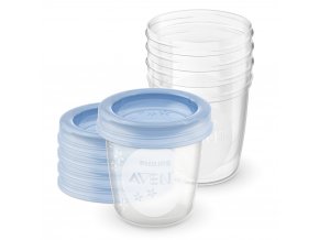 Philips AVENT VIA Poháriky s vrchnákom 180 ml 5 ks