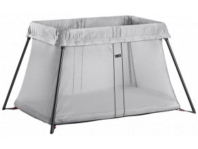 vyr 95travel crib light silver 040248 babybjorn