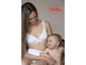 Nika Bavlnená podprsenka 04 na kojenie s kosticou