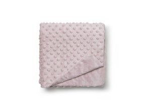 Interbaby extra mäkká deka guličky 110x80cm - Staroružová