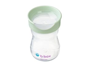 B.box Hrnček pre batoľatá 12M+ 240ml - Svetlo zelený
