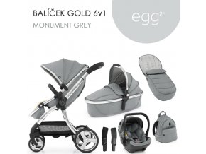 egg monument grey 6v1
