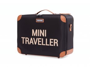 Childhome Detský cestovný kufor Mini Traveler - Black Gold