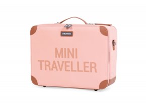 Childhome Detský cestovný kufor Mini Traveler - Pink Copper