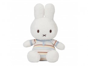 Little Dutch Plyšový zajačik Miffy 25cm - Vintage prúžky