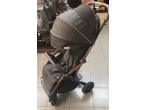 Leclerc Baby Športový kočík Influencer XL - Black Brown