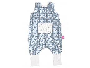 MOTHERHOOD Vak spací s nohavicami a vreckom Blue Classics 1-1,5r 2 tog