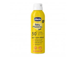 CHICCO Sprej detský na opaľovanie 360° SPF50+ 150ml