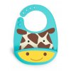 SKIP HOP Zoo Podbradník silikónový Žirafa 6m+